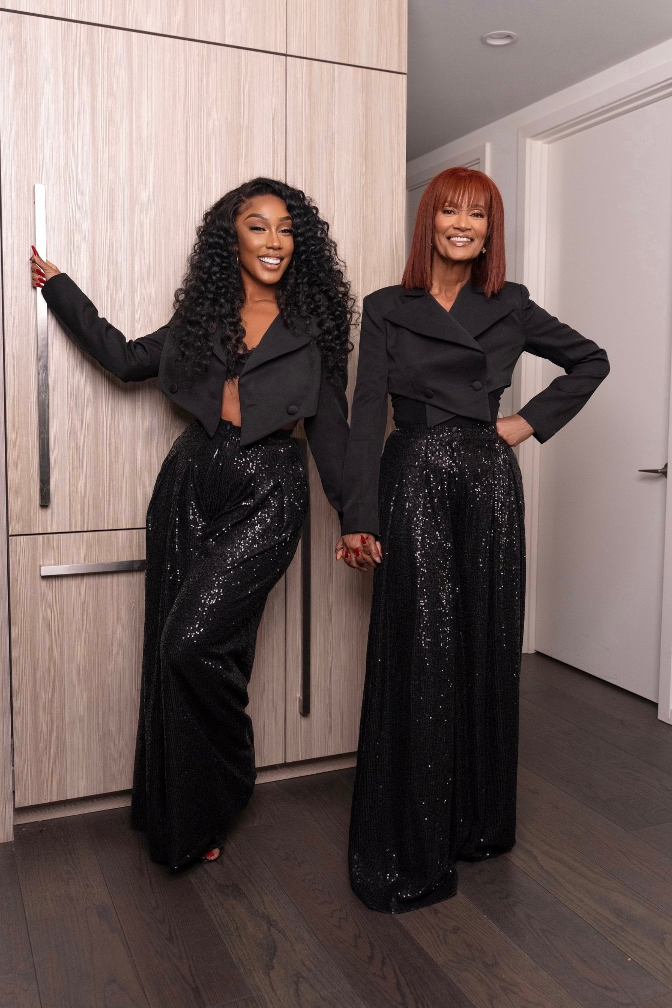 Serena Black Cropped Blazer Top Clothing Ellaé Lisqué