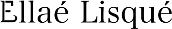 Ellaé Lisqué logo