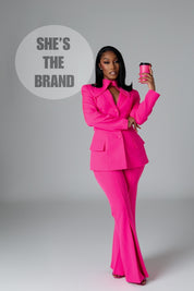 Monet Hot Pink Power Suit Clothing Ellaé Lisqué