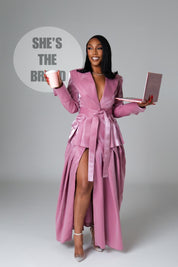 Iris Pink Skirt Suit Clothing Ellaé Lisqué