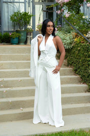 Timeless Moment White Blazer Clothing Ellaé Lisqué