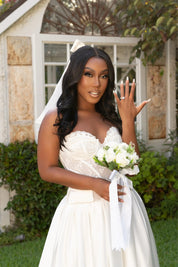 Divine Love White Corset Dress Clothing Ellaé Lisqué