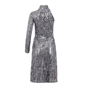 Classyana Gray Sequin Dress Clothing Ellaé Lisqué