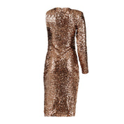 Style and Grace Gold Sequin Dress Clothing Ellaé Lisqué