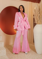 Class of Its Own Pink Suit Clothing Ellaé Lisqué