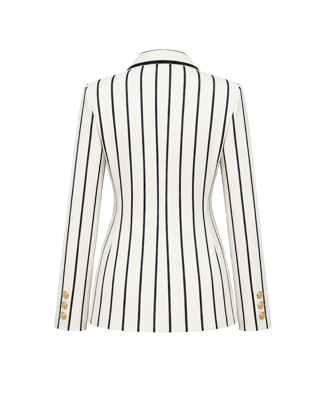 Lauren White Pinstripe Suit Set