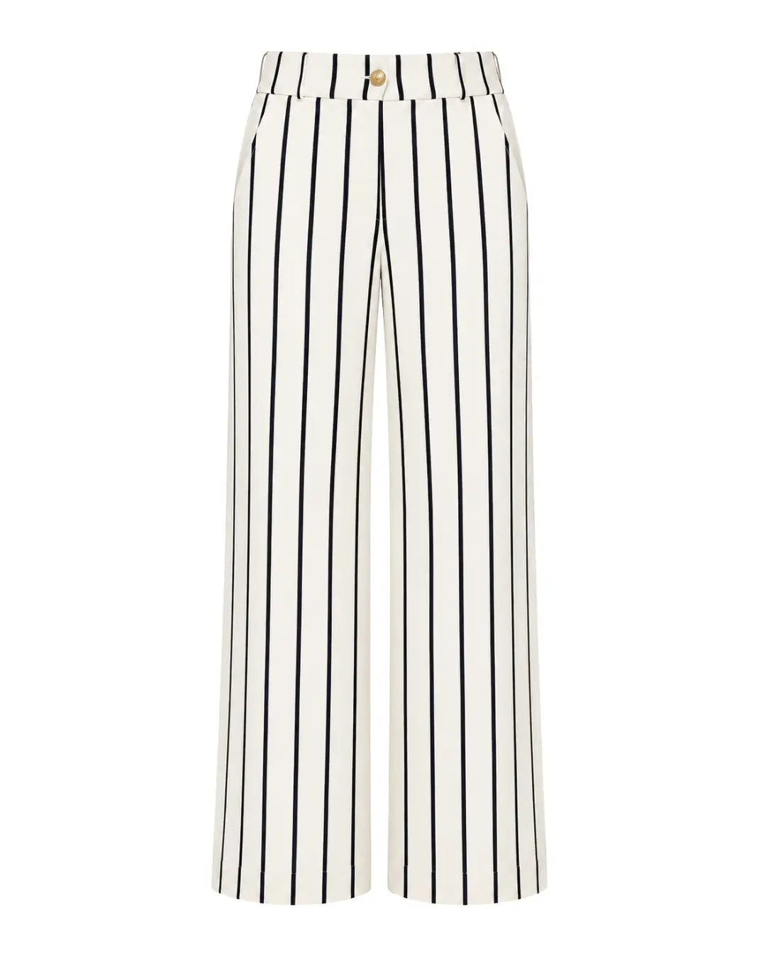 Lauren White Pinstripe Suit Set
