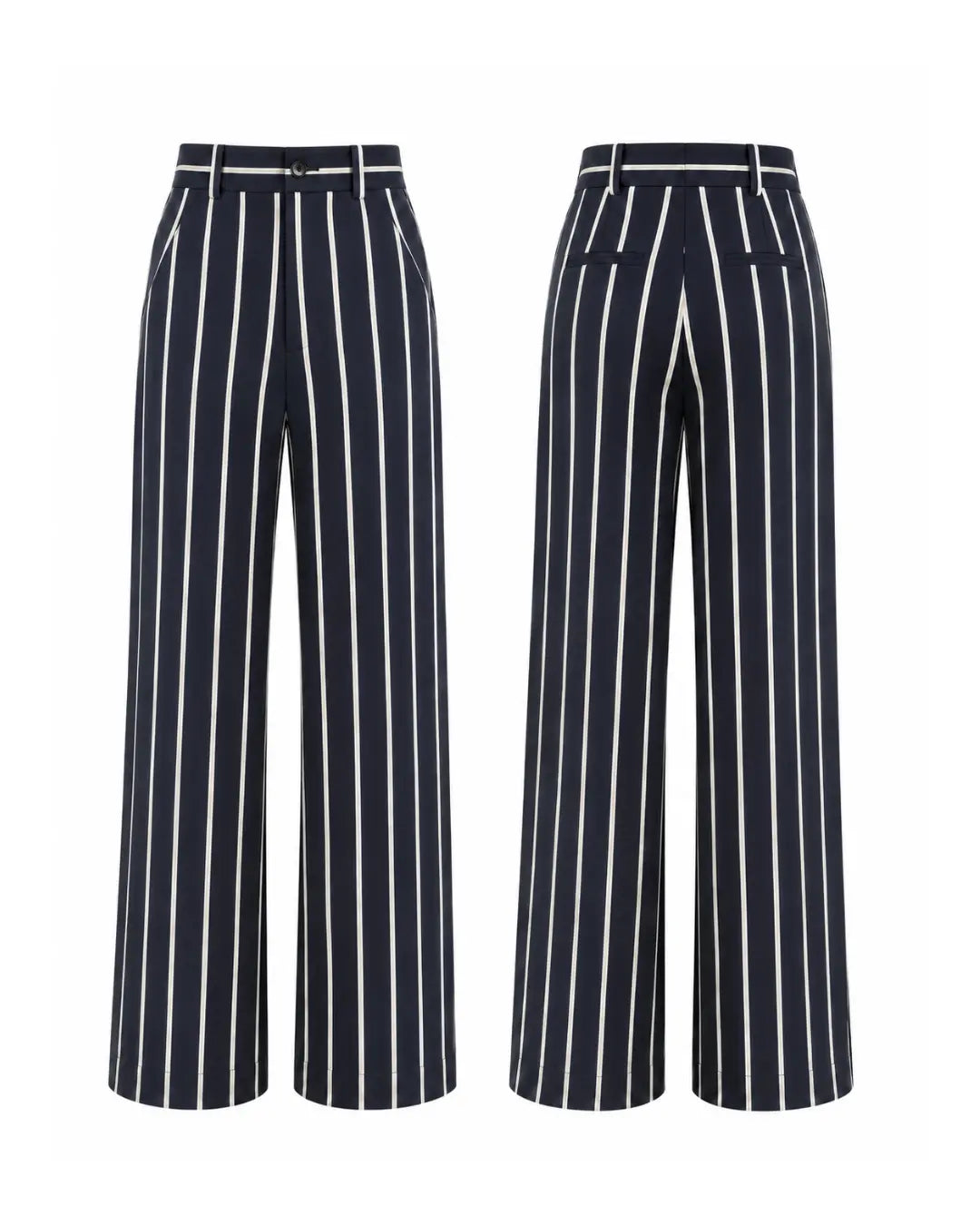 Lauren Black Pinstripe Suit Set
