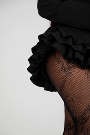 Black Feminine Lace Stockings Apparel & Accessories Ellaé Lisqué