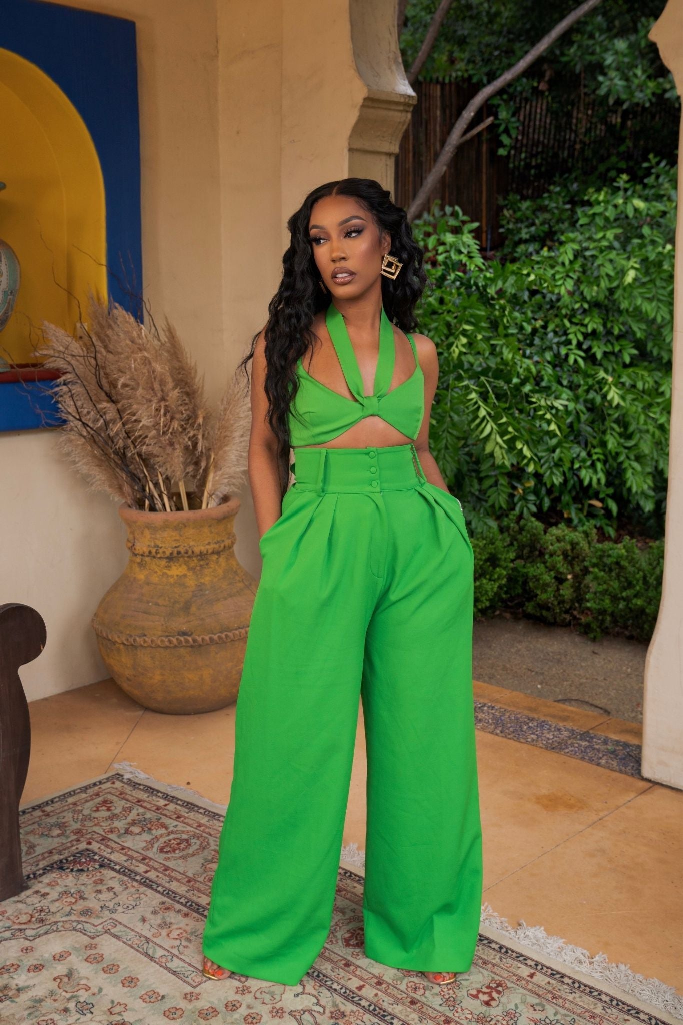 Bossy & Fly Green Suit Clothing Ellaé Lisqué