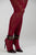 Burgundy Lace Stockings