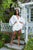 Center of Attention White Sequin Dress