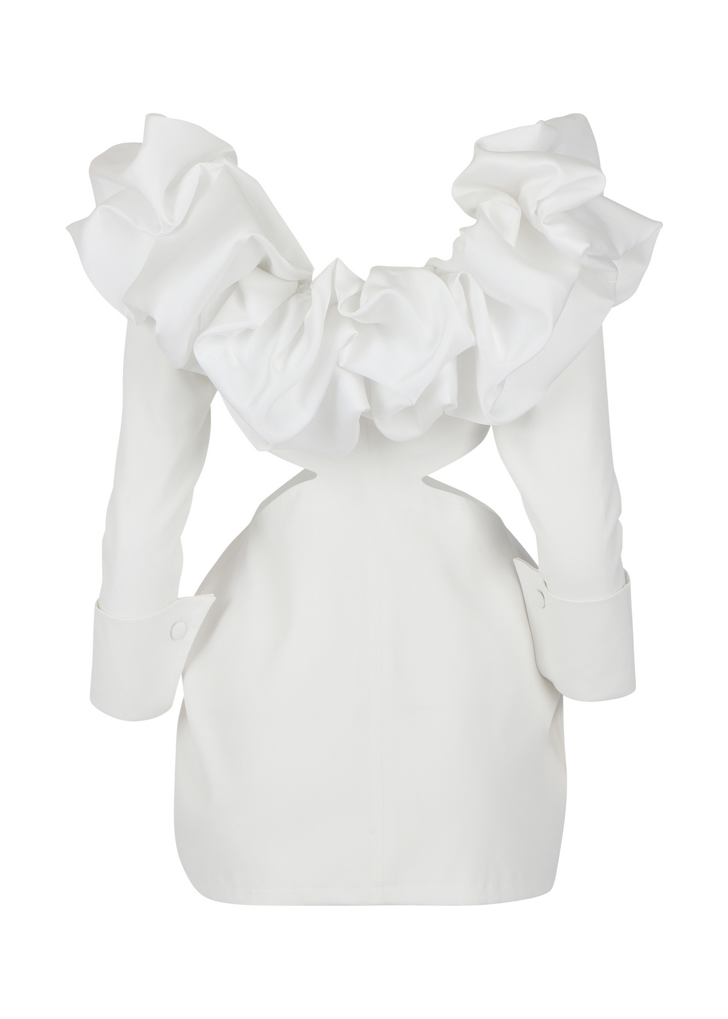 Crush on me - White Blazer Dress