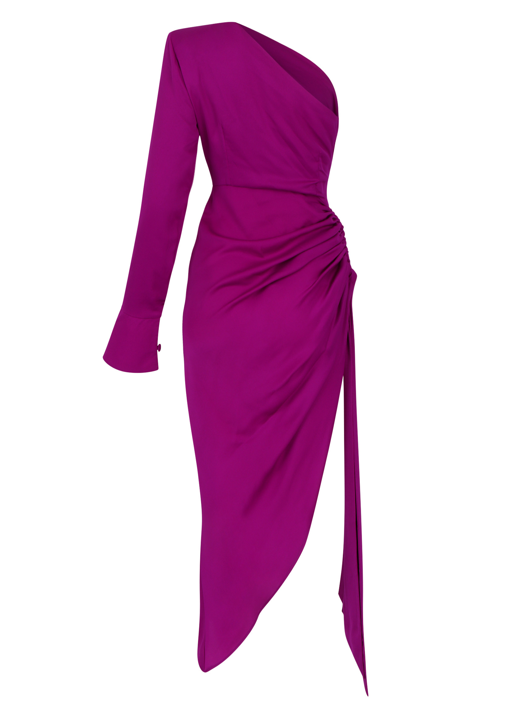 Everything Exclusive Purple Satin Dress Clothing Ellaé Lisqué