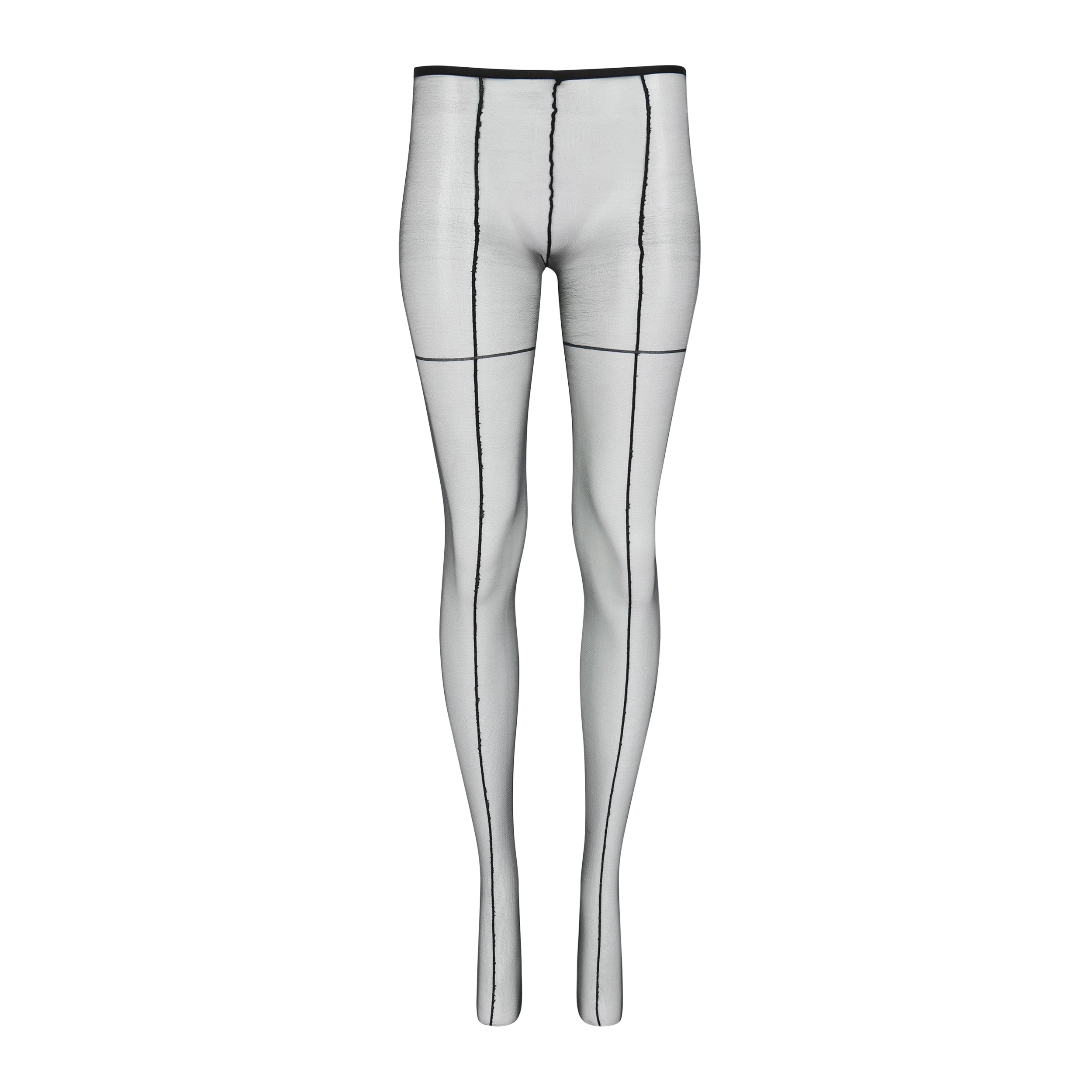 Black Fine Line Stockings Clothing Ellaé Lisqué