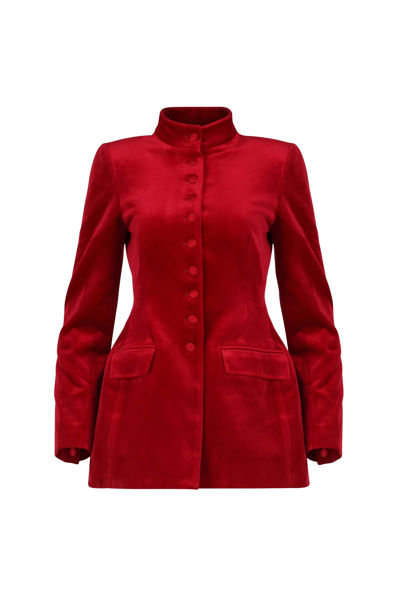 Ms Perfect Babydoll Red Jacket Dress Clothing Ellaé Lisqué