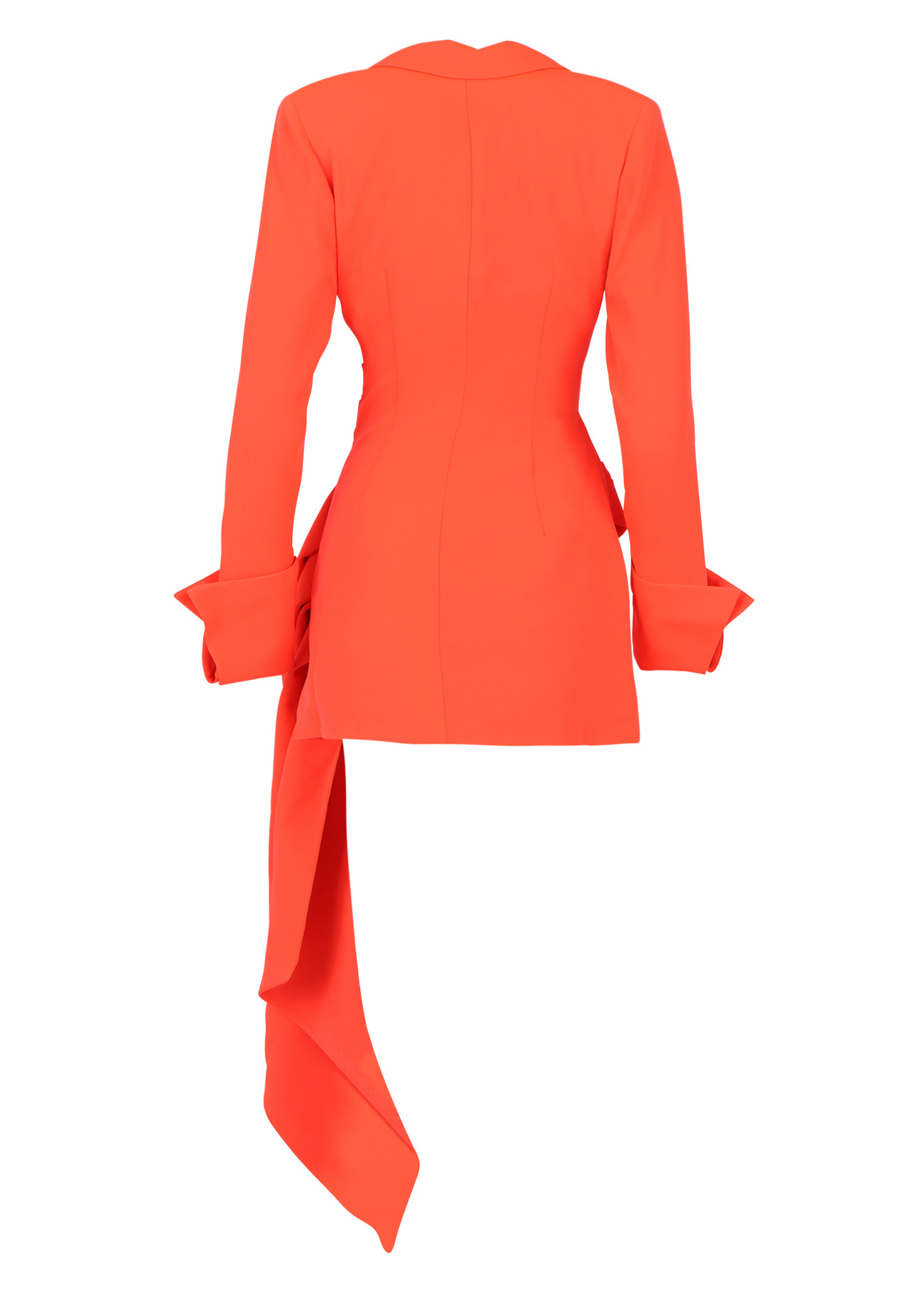 Not Ya Average | Orange Blazer Dress