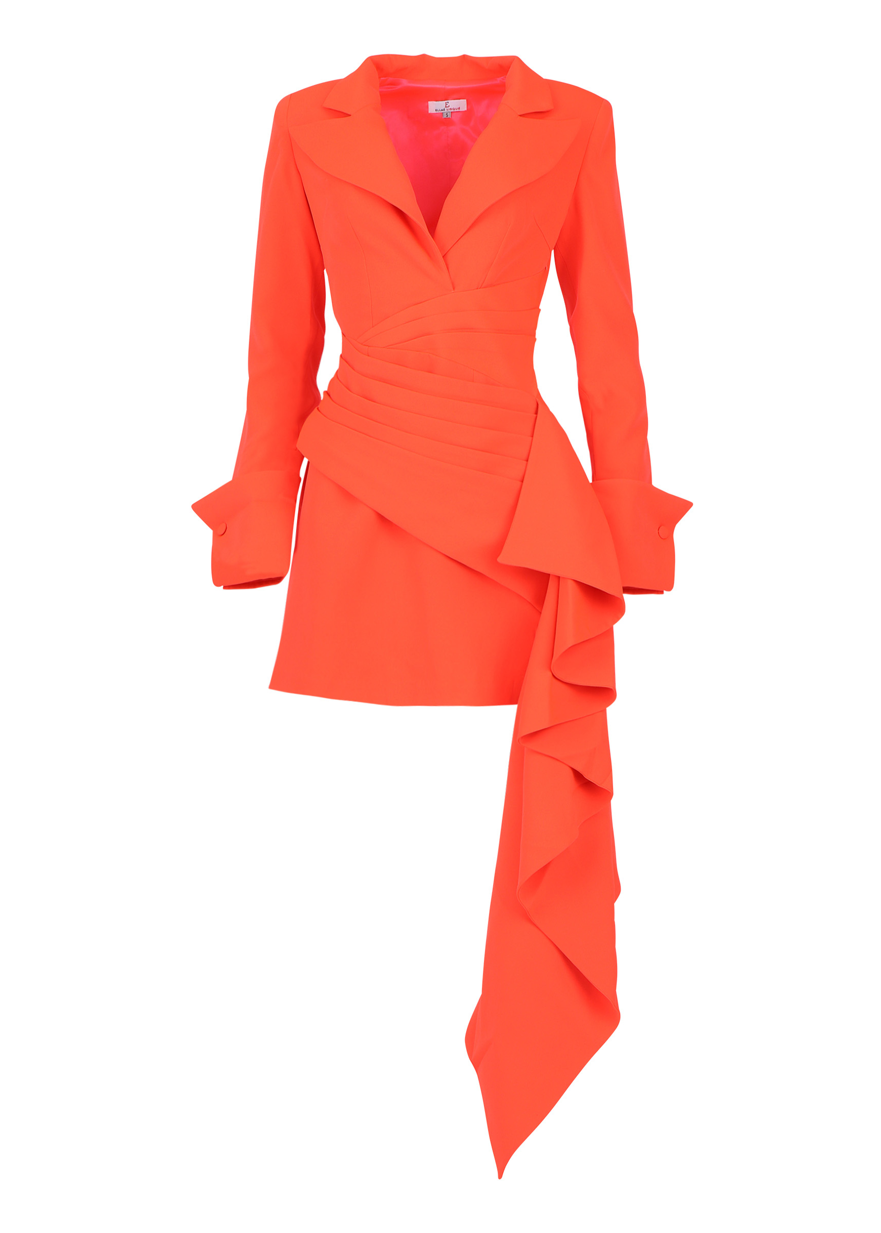 Not Ya Average | Orange Blazer Dress