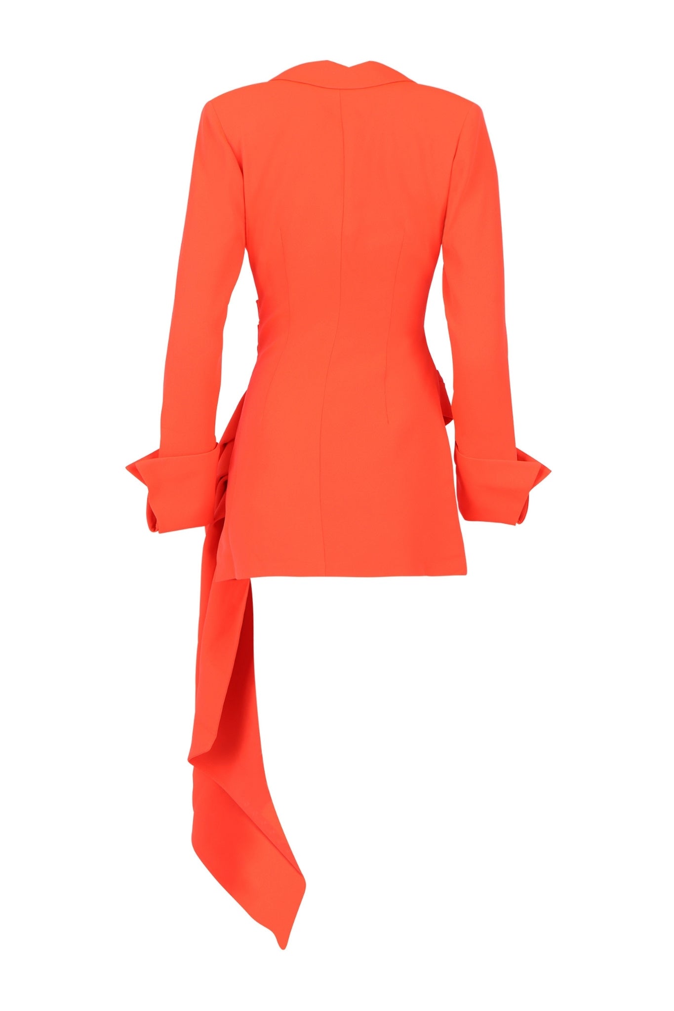 Not Ya Average Orange Blazer Dress Clothing Ellaé Lisqué