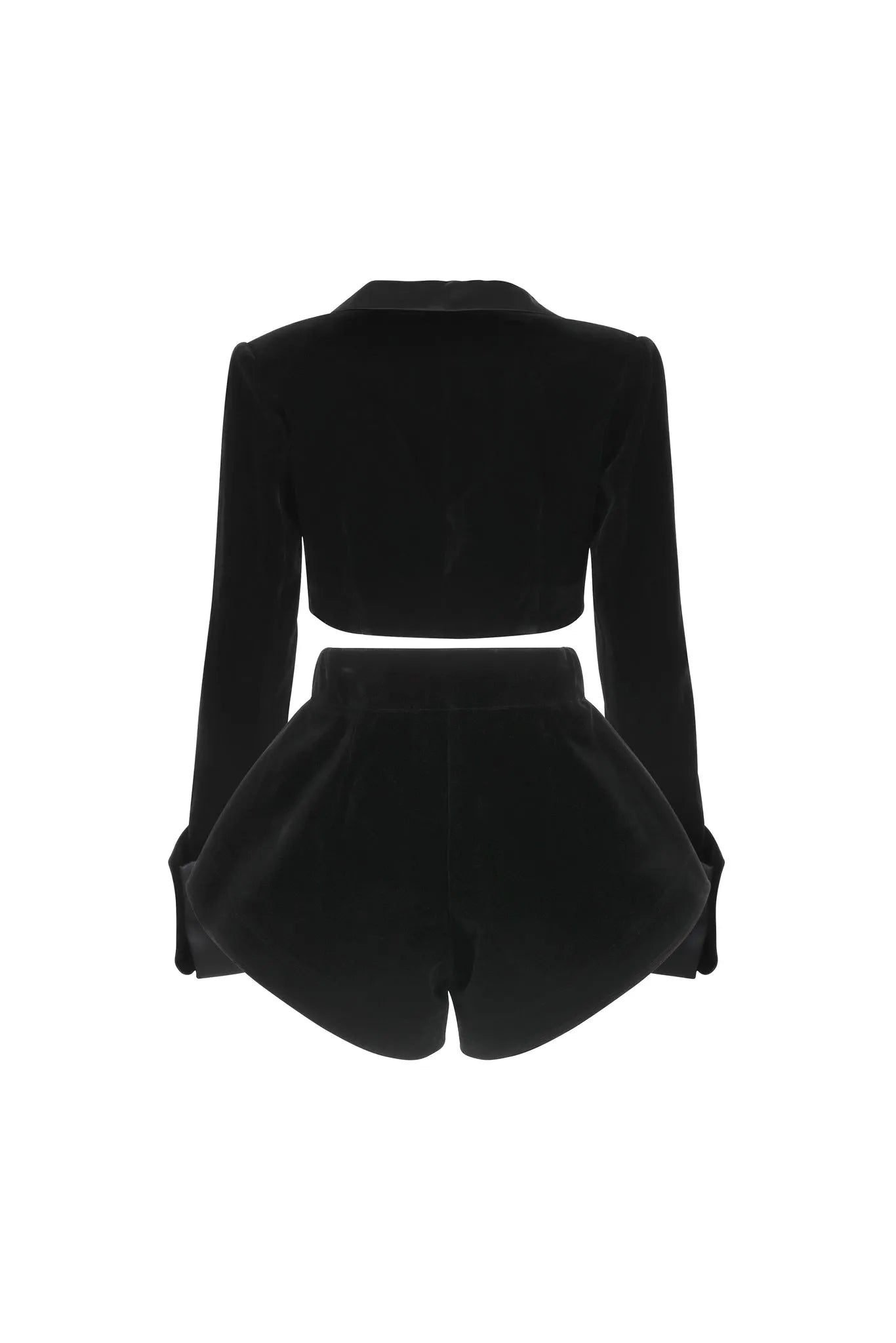 Out for the Night Black Shorts Set Clothing Ellaé Lisqué