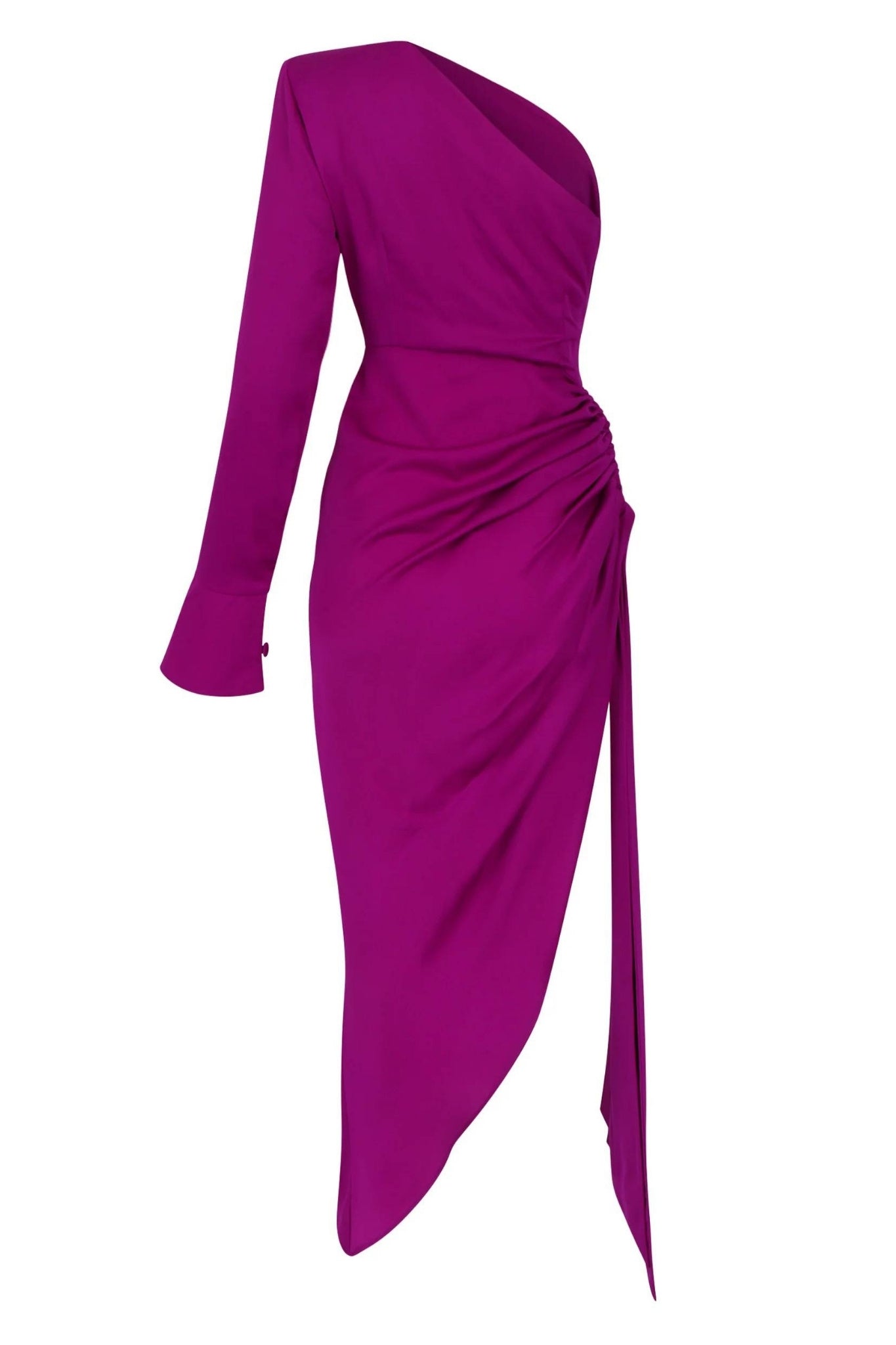 Everything Exclusive Purple Satin Dress Clothing Ellaé Lisqué