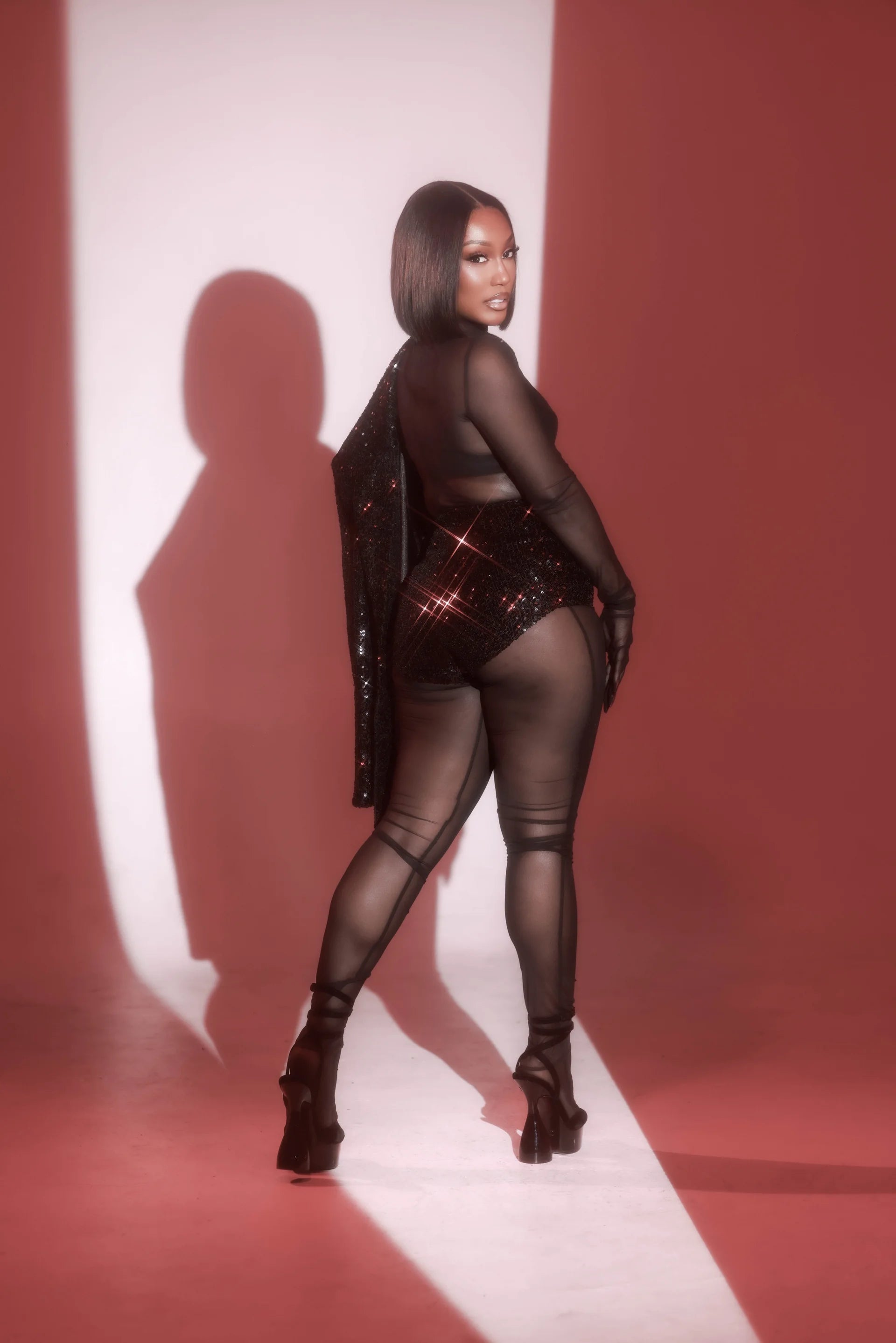 Nia Black 2-Piece Blazer Shorts Set Clothing Ellaé Lisqué