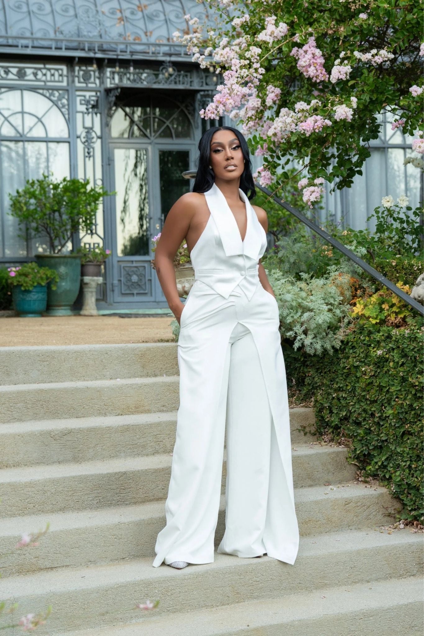 Timeless Moment White Pants Clothing Ellaé Lisqué