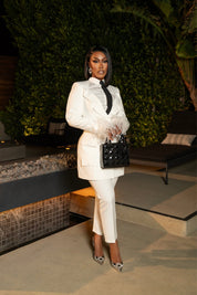 Boss Chic White Blazer Dress Clothing Ellaé Lisqué