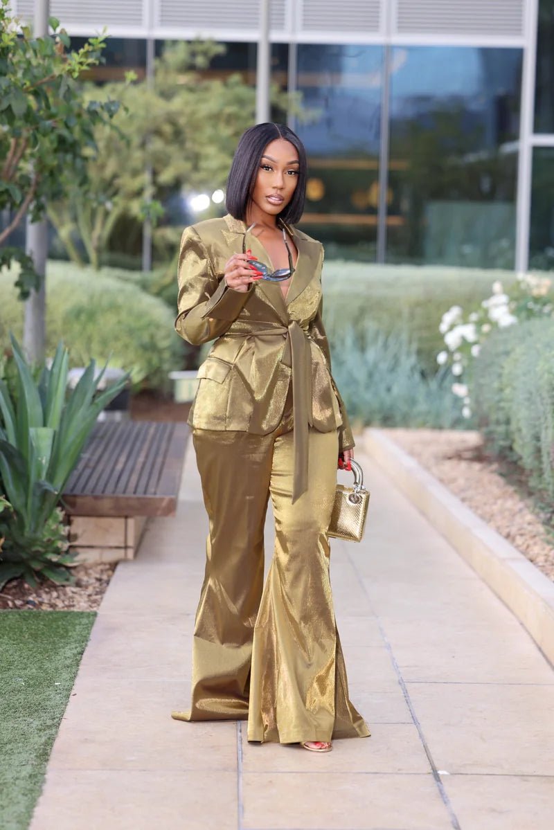 Class of Its Own Green Suit Ellaé Lisqué