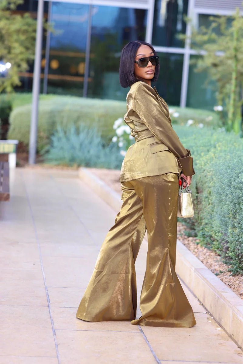 Class of Its Own Green Suit Ellaé Lisqué