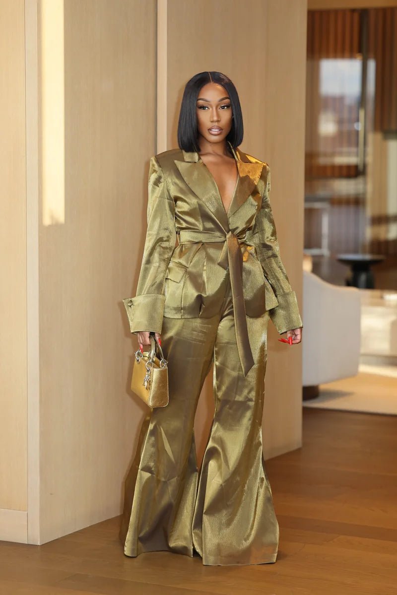 Class of Its Own Green Suit - Ellaé Lisqué