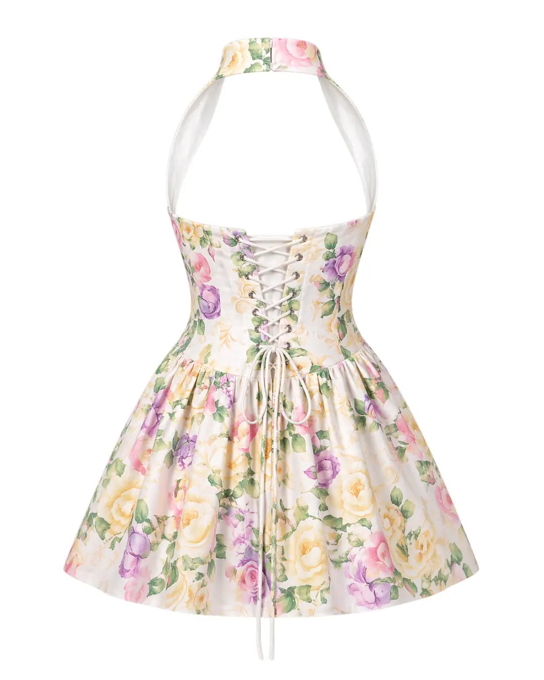 Daphne Pastel Floral Corset Mini Dress – Ellaé Lisqué Daphne Pastel Floral Corset Mini Dress – Ellaé Lisqué