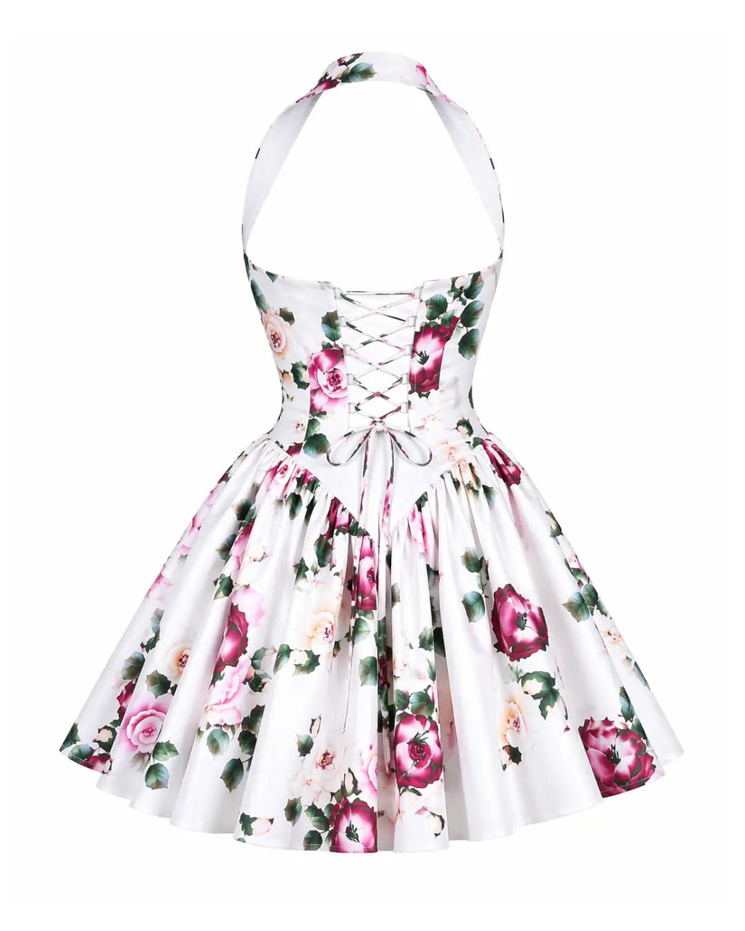 white christmas dresses Daphne Rose Floral Corset Mini Dress – Ellaé Lisqué