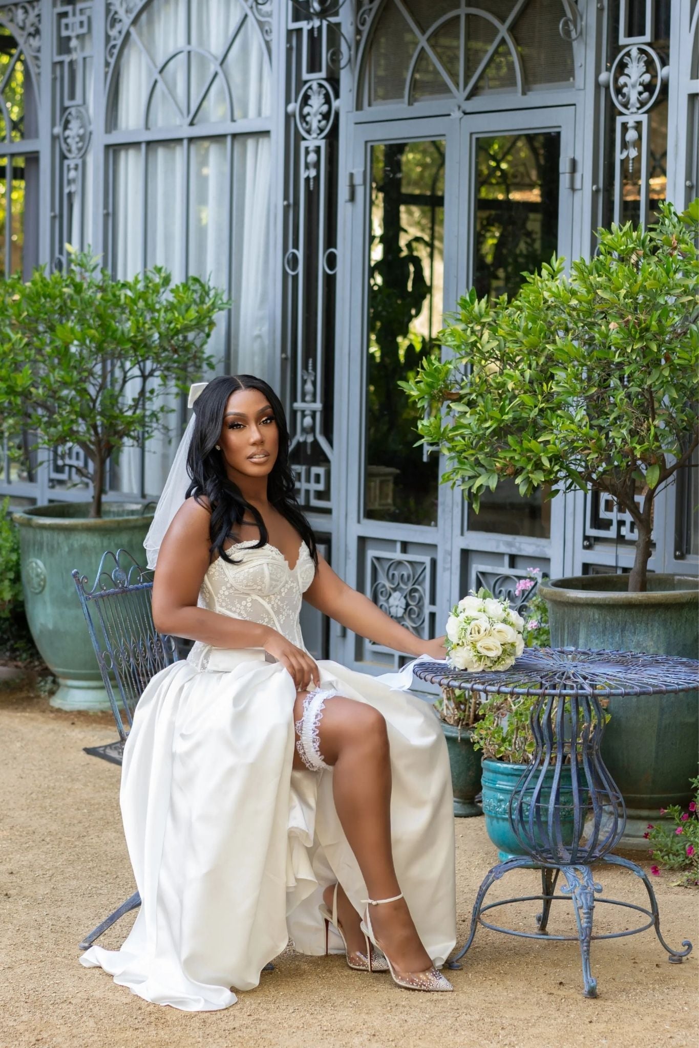 Divine Love White Corset Dress