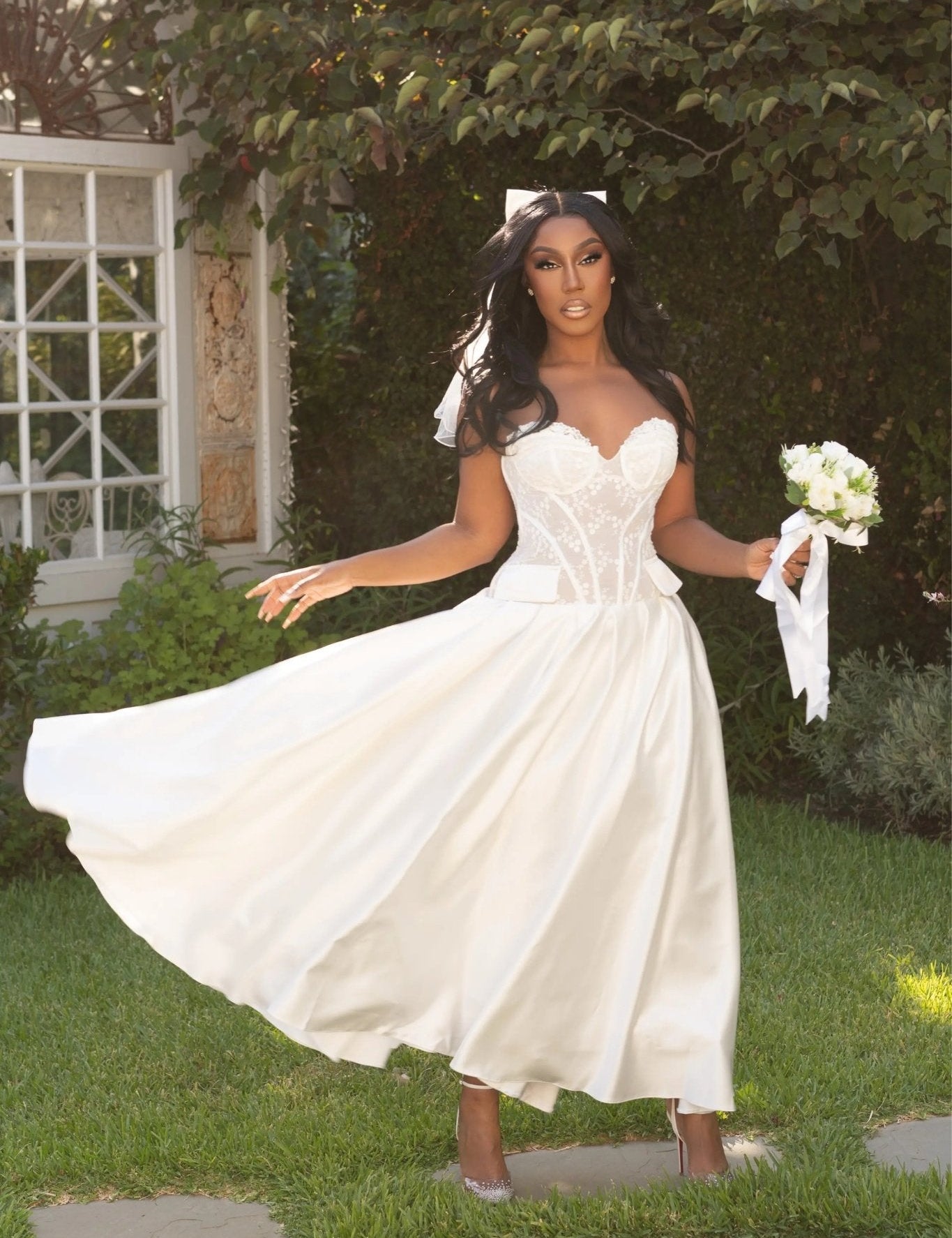 White Birthday Dresses - Ella Lisqu White Birthday Dresses - Ella Lisqu
