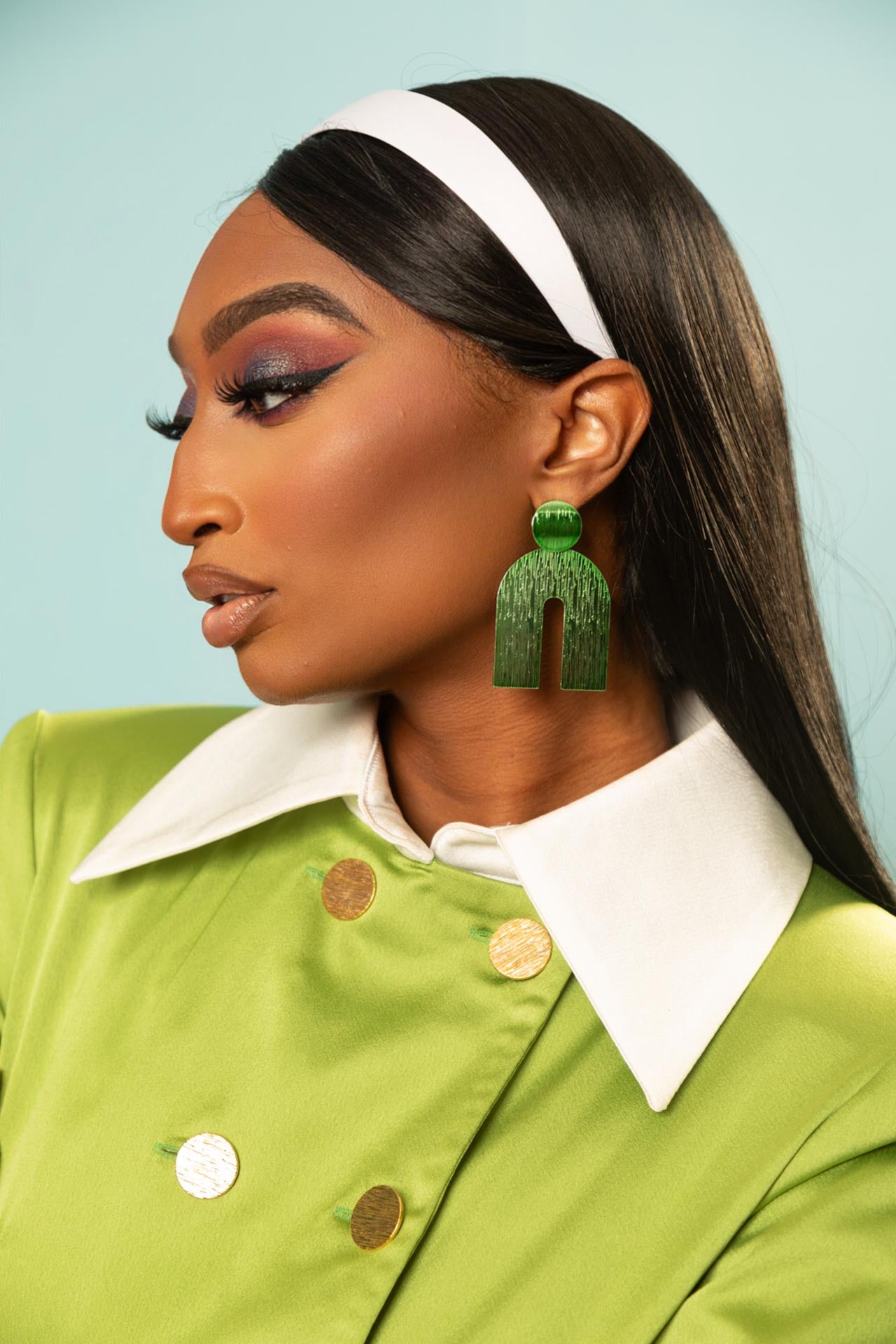 Make It Sweet Green Earrings Apparel & Accessories EllaeLisque