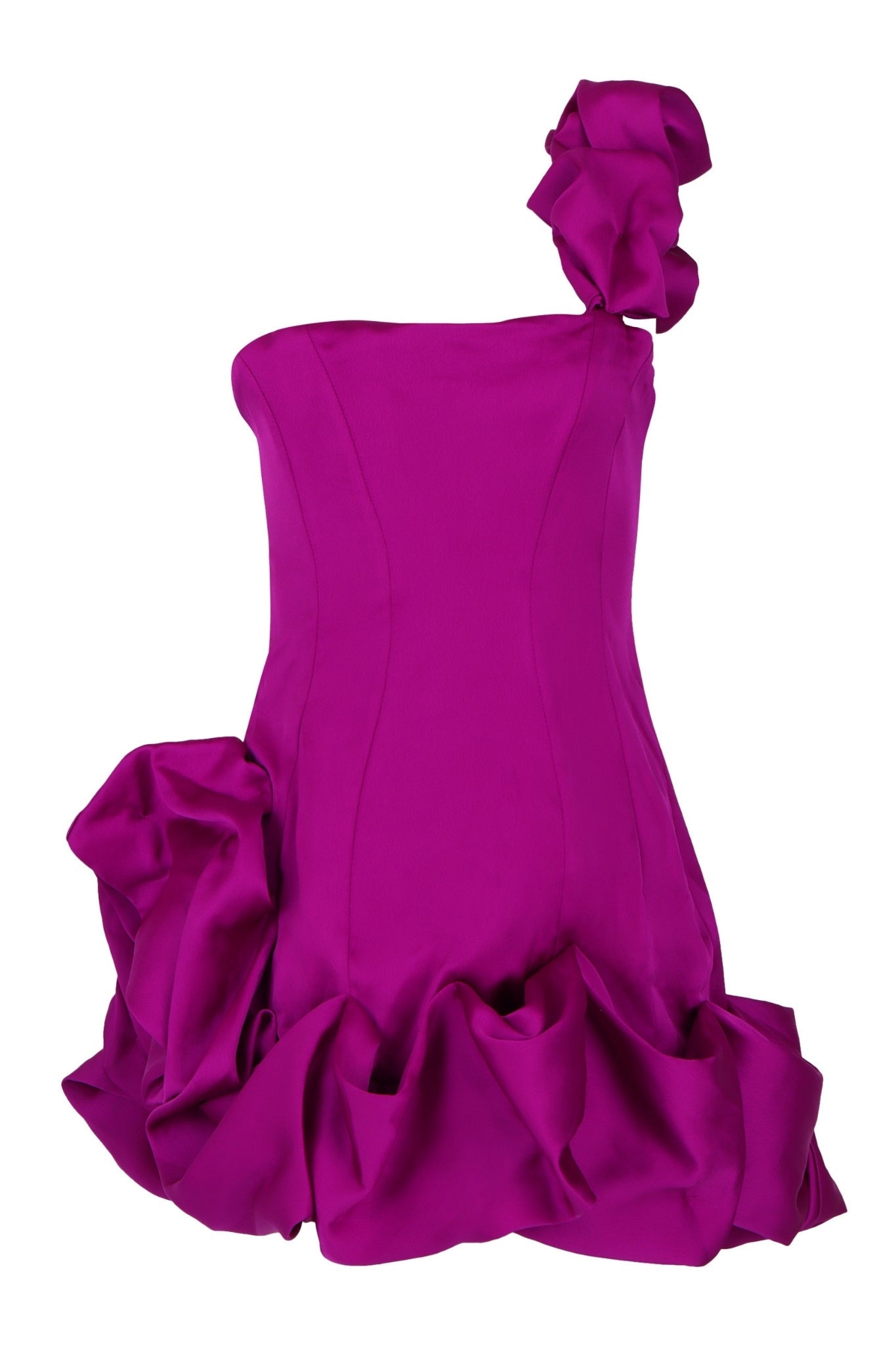High Maintenance Purple Ruffle Dress Clothing Ellaé Lisqué