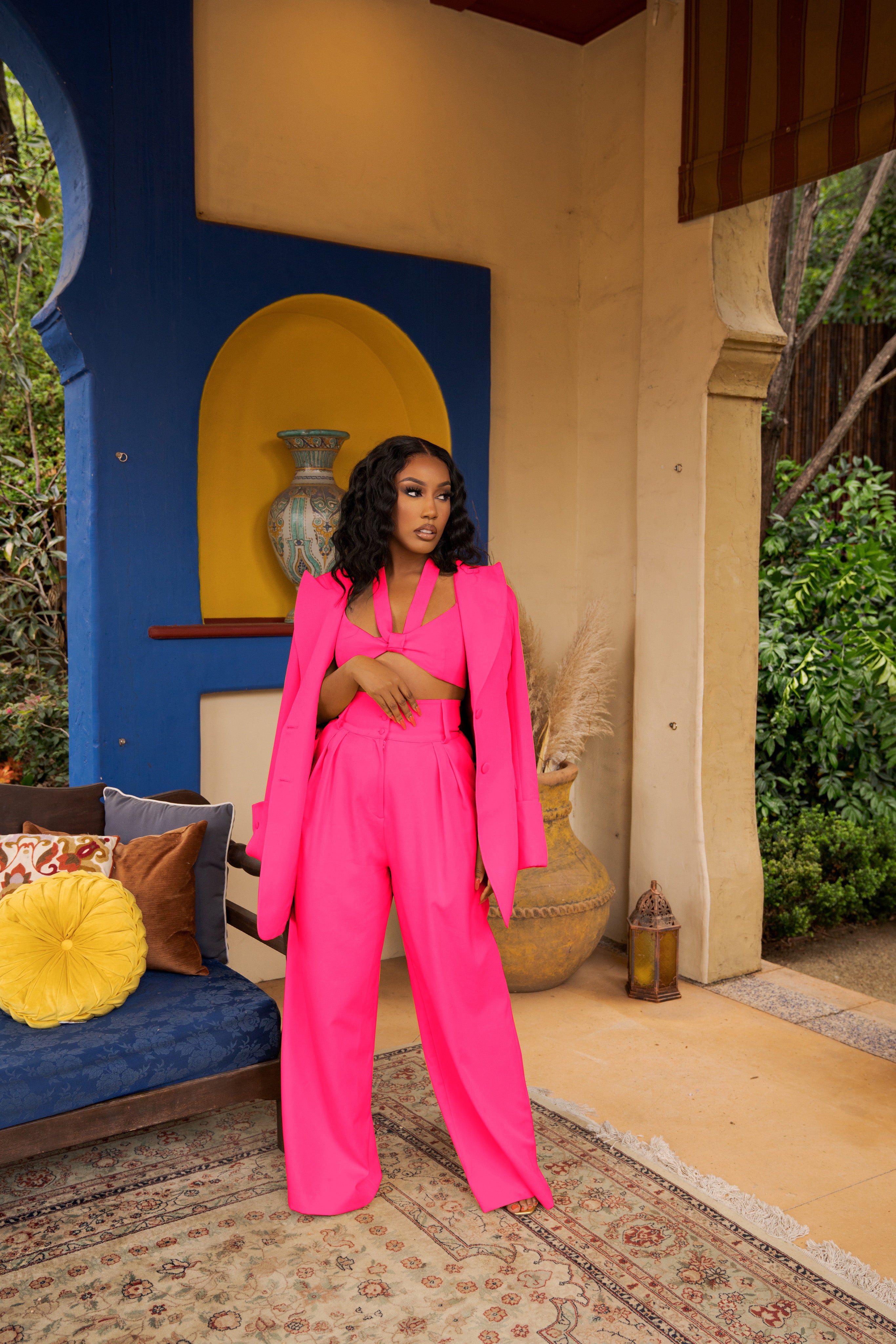 Bossy & Fly Pink Suit Clothing Ellaé Lisqué