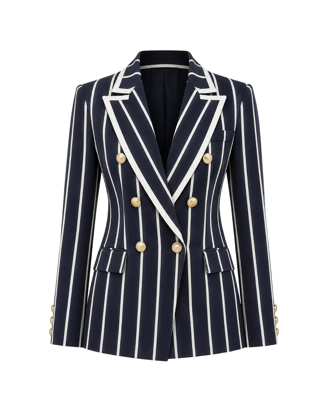 Lauren Black Pinstripe Suit Set Ellaé Lisqué