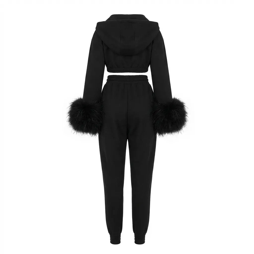 Nisha Sculpt Contour Sweatpants – Black Clothing Ellaé Lisqué