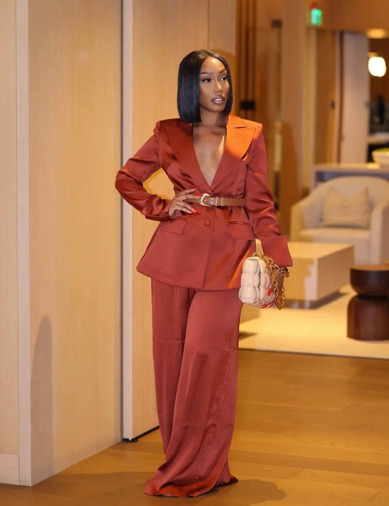 Women's Suits - Business Attire, Skirt & Pant Suit Sets Ella Lisqu Women's Suits - Business Attire, Skirt & Pant Suit Sets Ella Lisqu