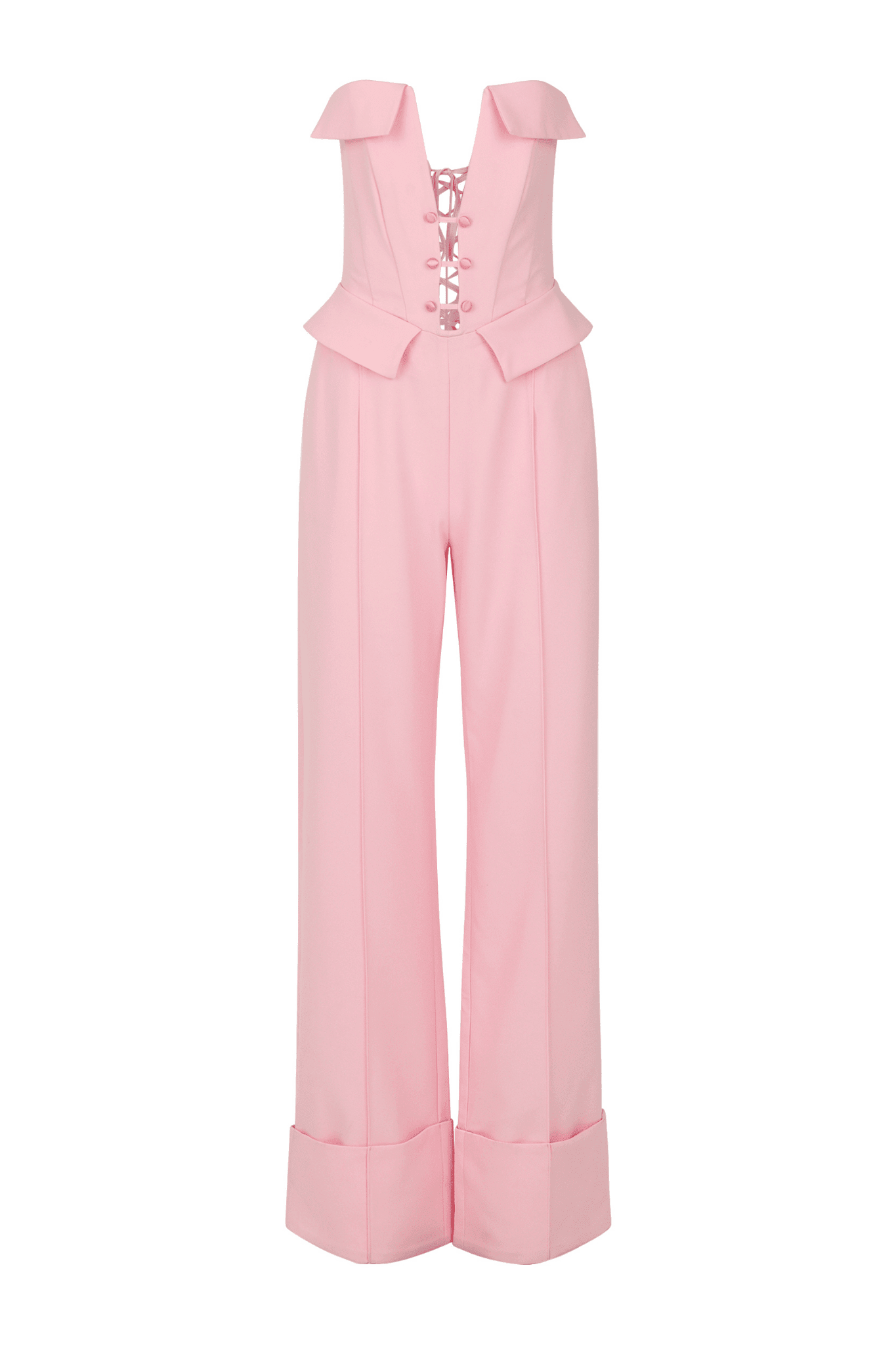 SS Take Me To Rodeo Baby Pink Jumpsuit Ellaé Lisqué
