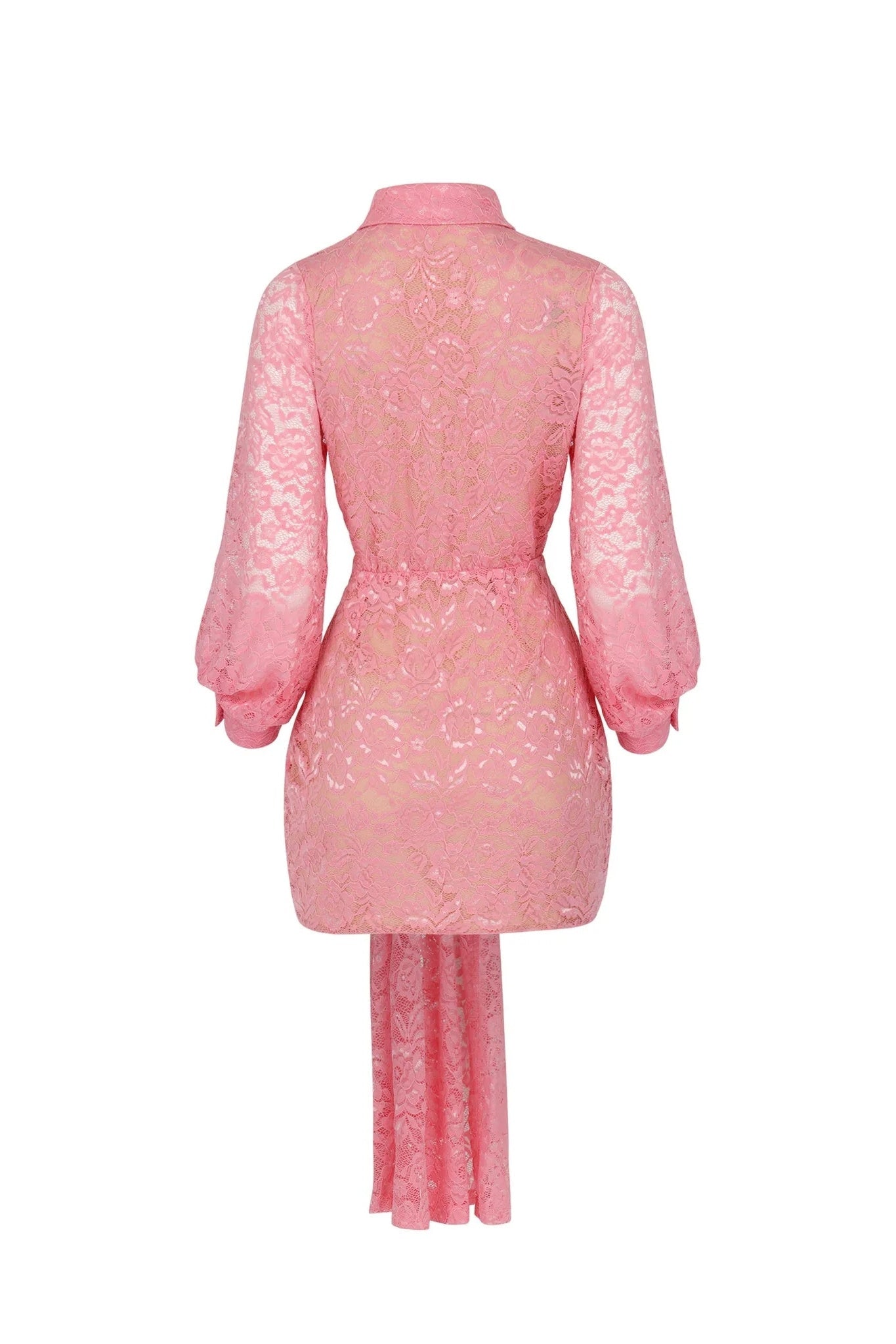 Sweet Embrace Pink Lace Dress Clothing Ellaé Lisqué