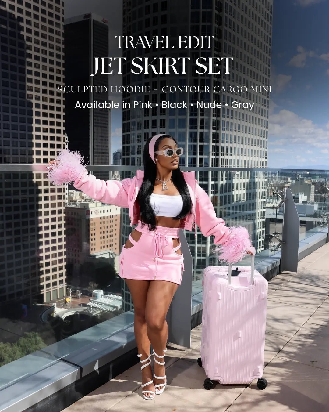 The Jet Skirt Set Clothing Ellaé Lisqué