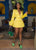 Sunday Squeeze Skirt Set - Yellow