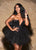I'm a Star Black Mini Puff Dress