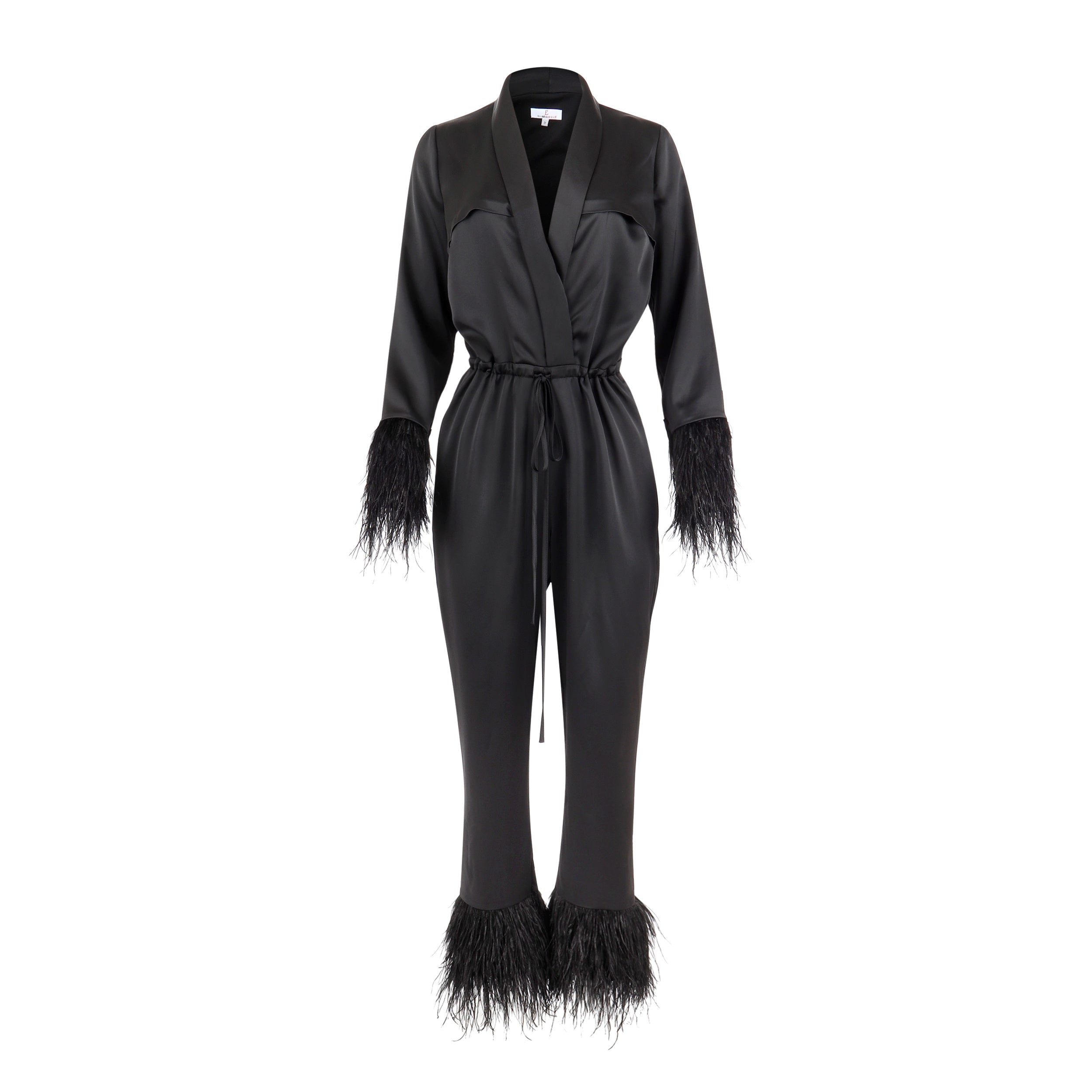 Sophisticated Woman Black Jumpsuit Clothing Ellaé Lisqué