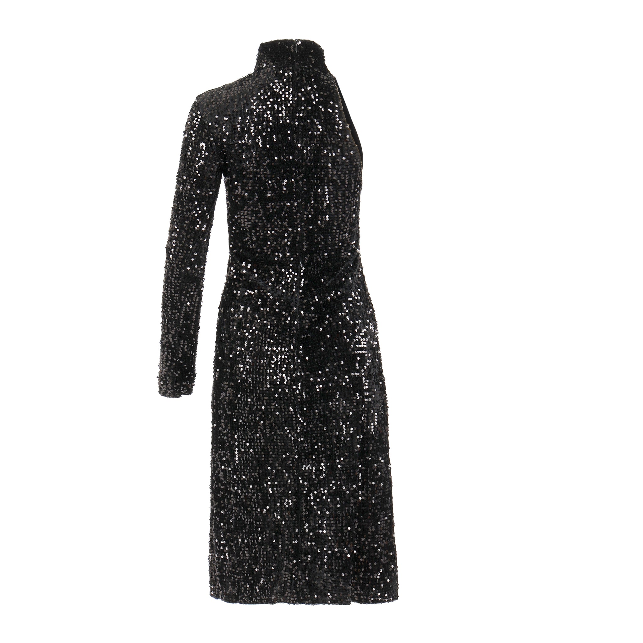 Classyana Sequins Dress - Black