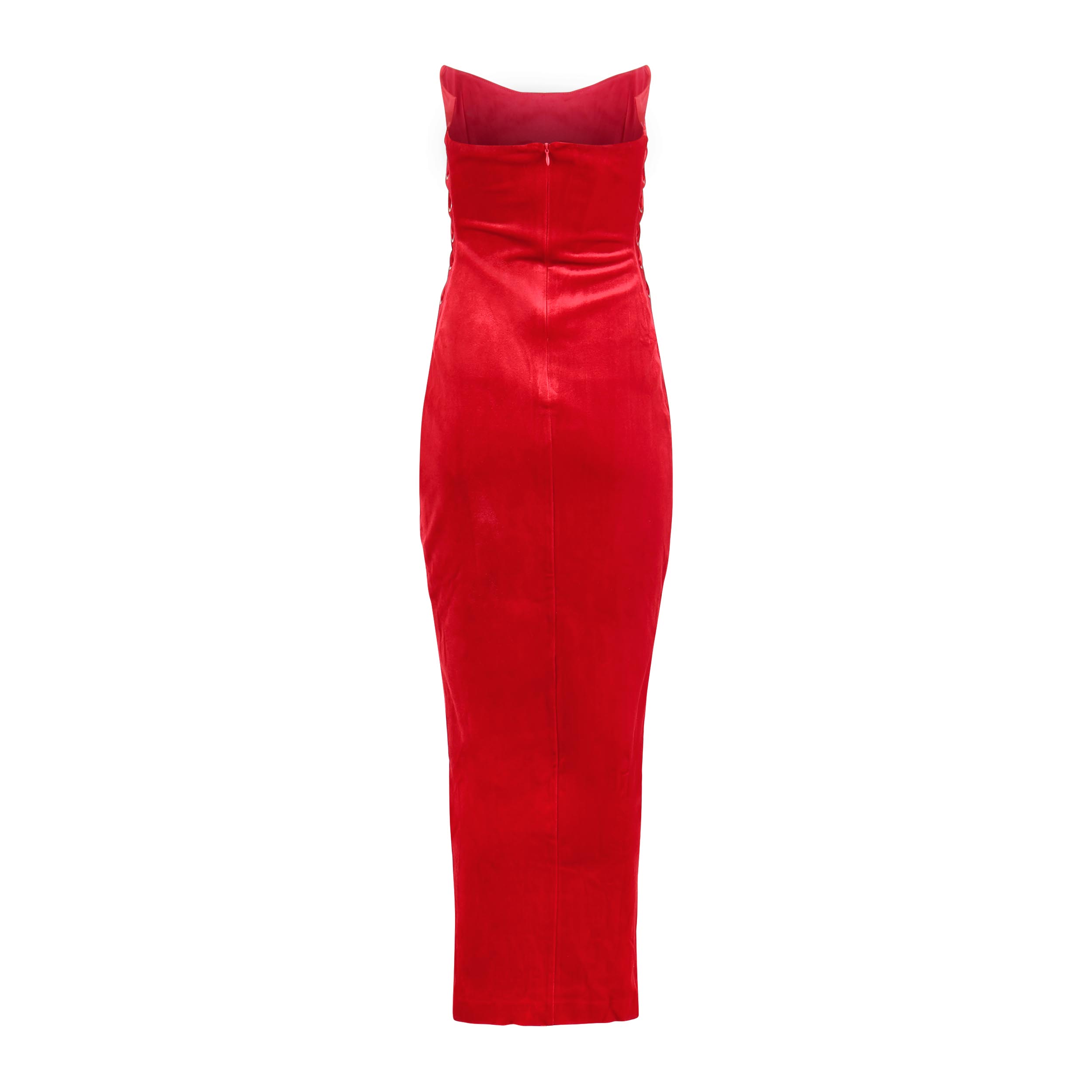 Way 2 Sexy Red Velvet Dress Clothing Ellaé Lisqué
