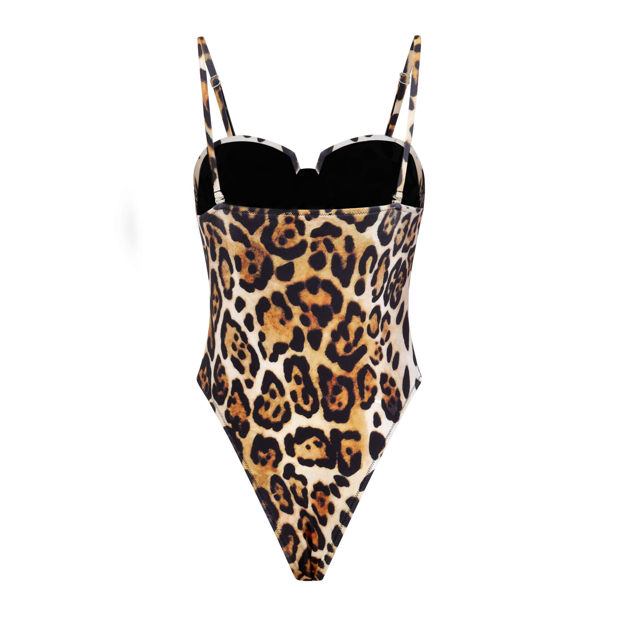 Wild Night Leopard Print Swimsuit Clothing Ellaé Lisqué